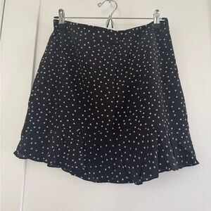 Madewell Silk Skirt in Star Scatter